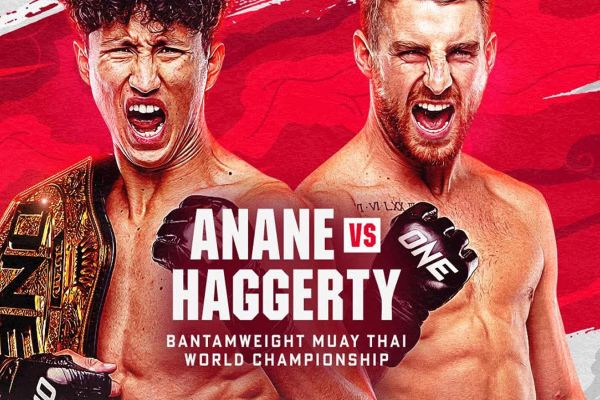 Jonathan Haggerty vs Nabil Anane Official For ONE 173 In Tokyo — Bantamweight Muay Thai World Title